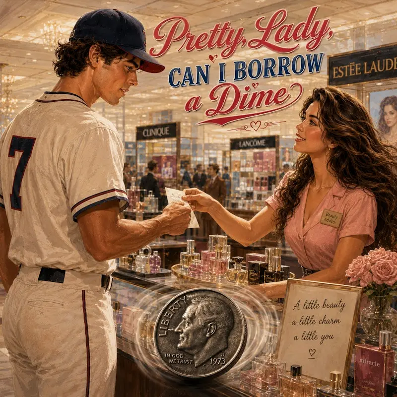 Man asks woman for a dime
